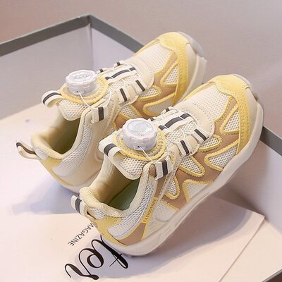 女童2025新款夏季透气运动鞋