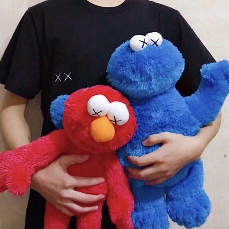 kaws Limited Short sleeved Sesame Street xx pocket Short sleeved lovers Wind boyfriend T-shirt student Easy summer jacketin the Women's clothing/Boutique , T-shirt  category - from Buy2taobao.com to provide professional Taobao agent buy service