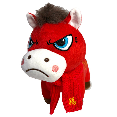 错版哭哭马公仔马年吉祥物