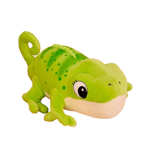 变色龙玩偶仿真蜥蜴公仔毛绒玩具趴姿布娃娃儿童卡通爬行动物