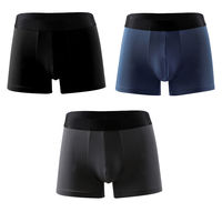Extra-large fat men's briefs with a flat Angle weighing 300 pounds and extra-large high-waisted fat men's briefs weighing 200 pounds for spring and autumn thumbnail 3