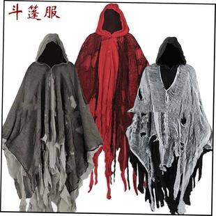 Halloween cape Cape Skull costume Mask Zombie costume prop