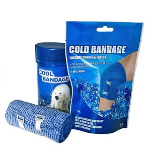 Ice Bandage for Sports Muscle Soreness Ice Application for A