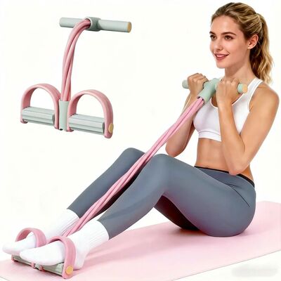 Adjustable Resistance Foot Pedal Resistance Band Home Gym Eq
