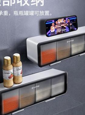seasoning storage box spices condiment dispenser壁挂式调料盒