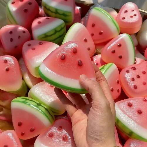 Watermelon Fidget Toy Anti-Stress Slow Rising Fruit Pinch Sq