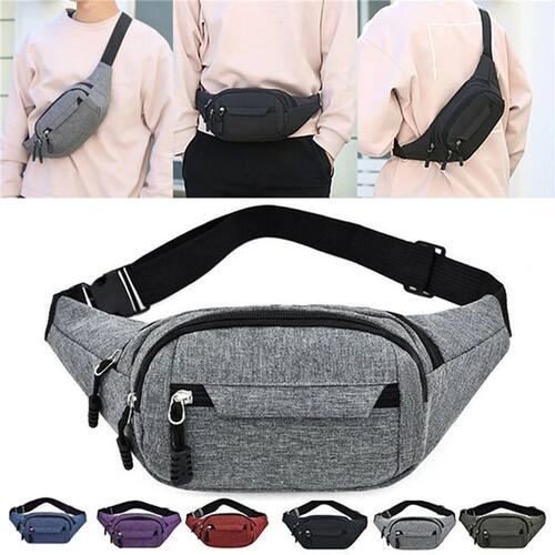 Hip Belly Banana Bum Chest Belt For Men Women Waist Bag Male