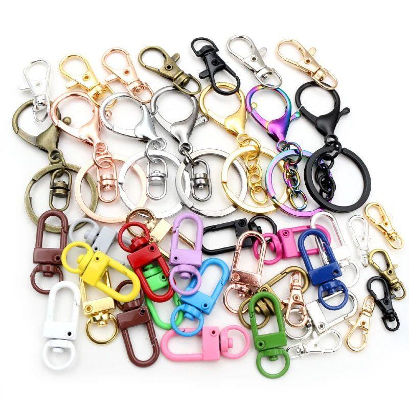 5-10pcs Snap Hook Trigger Clips Buckles For Keychain Lobster