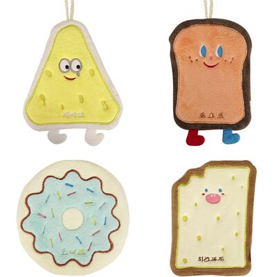 Cartoon quick-drying hand towel, made of soft absorbent cora