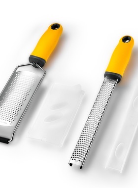 Cheese Grater Lemon Zester Kitchen Tool Onion Slicer Holder