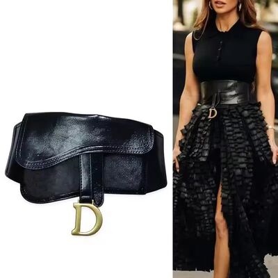 Plus Size Black Corset Belt Female Waist Belts For Women Lux