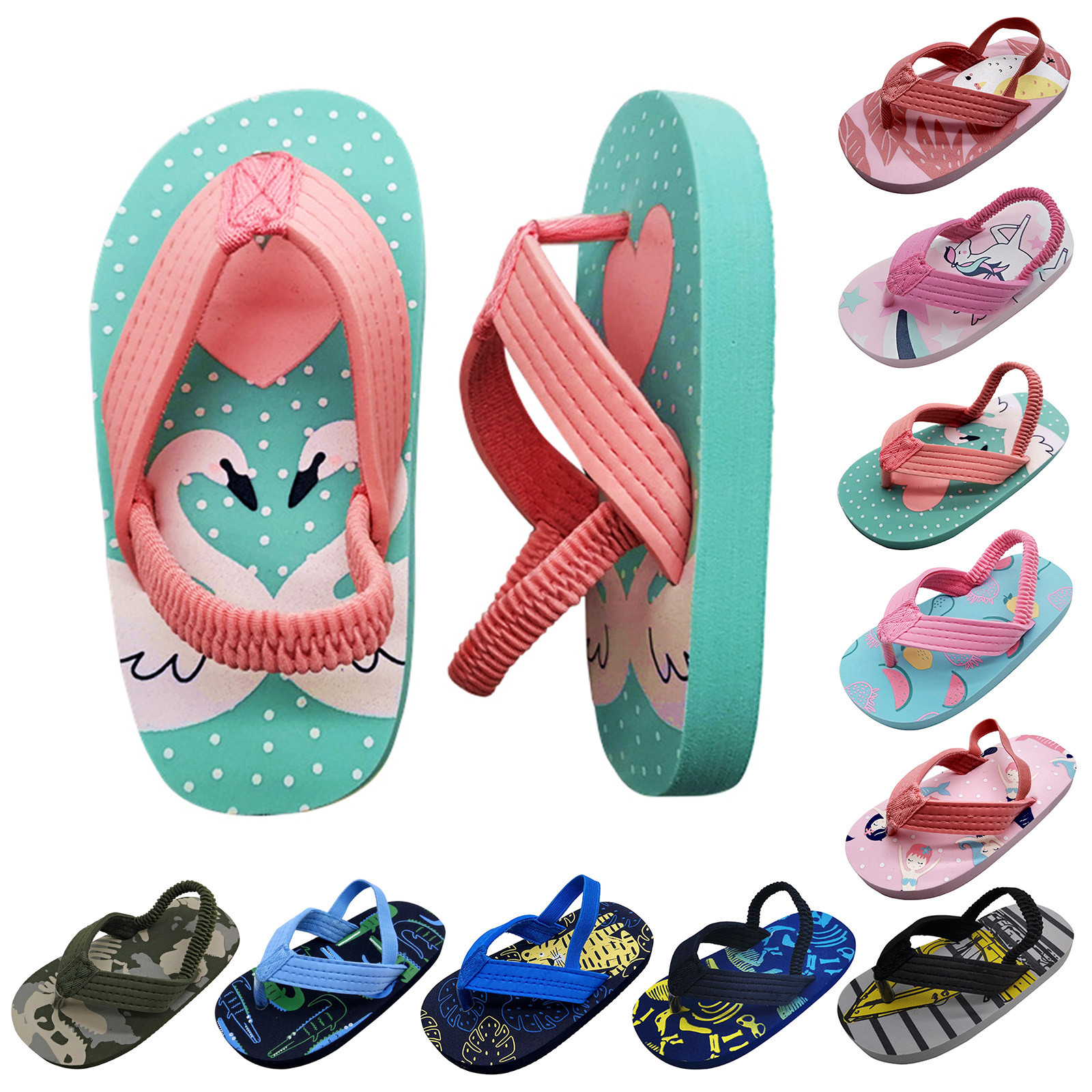 Strand Schoenen Kids 2023 Zomer Kinderen Flip Flop Jongens E