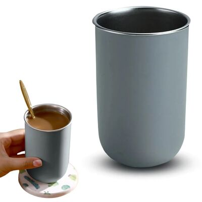 1 Stainless Steel Insulated Coffee Mug & Mouthwash Cup， Sle