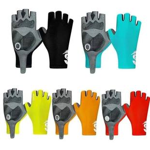 Half Finger Riding Gloves Anti Slip Bicycle Gloves Indoor Fi