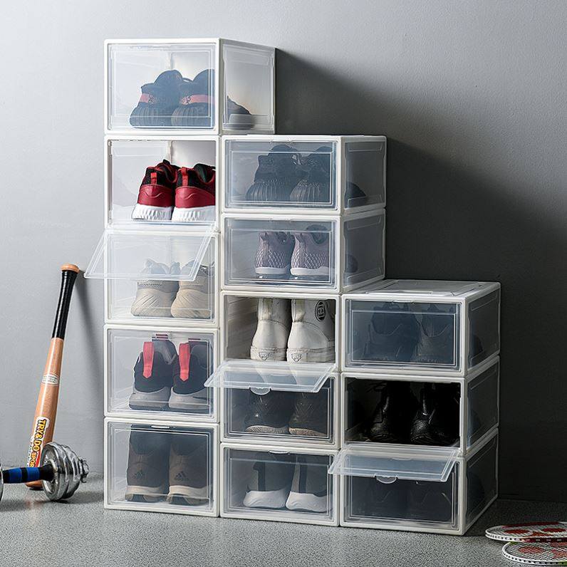 Shoe storage box basketball Shoe cabinet Shoes rack收纳鞋盒