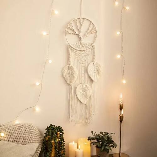 1pcs Bohemian Tree of Life Dreamcatcher Cotton Wall Hanging