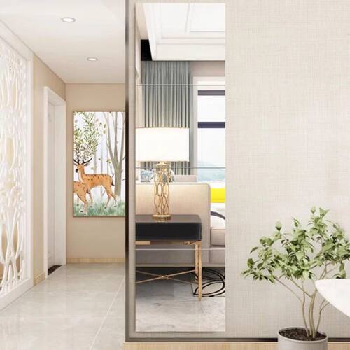 4pcs 2mm Thickness 30x30cm 3D Mirror Wall Stickers, Removabl