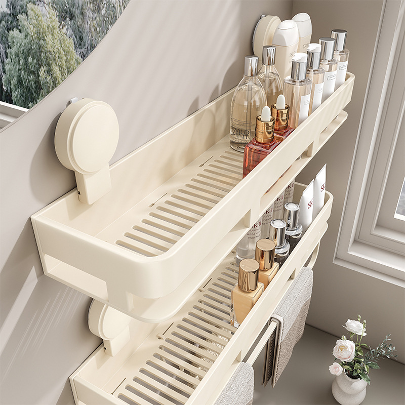 免打孔吸盘置物架浴室壁挂