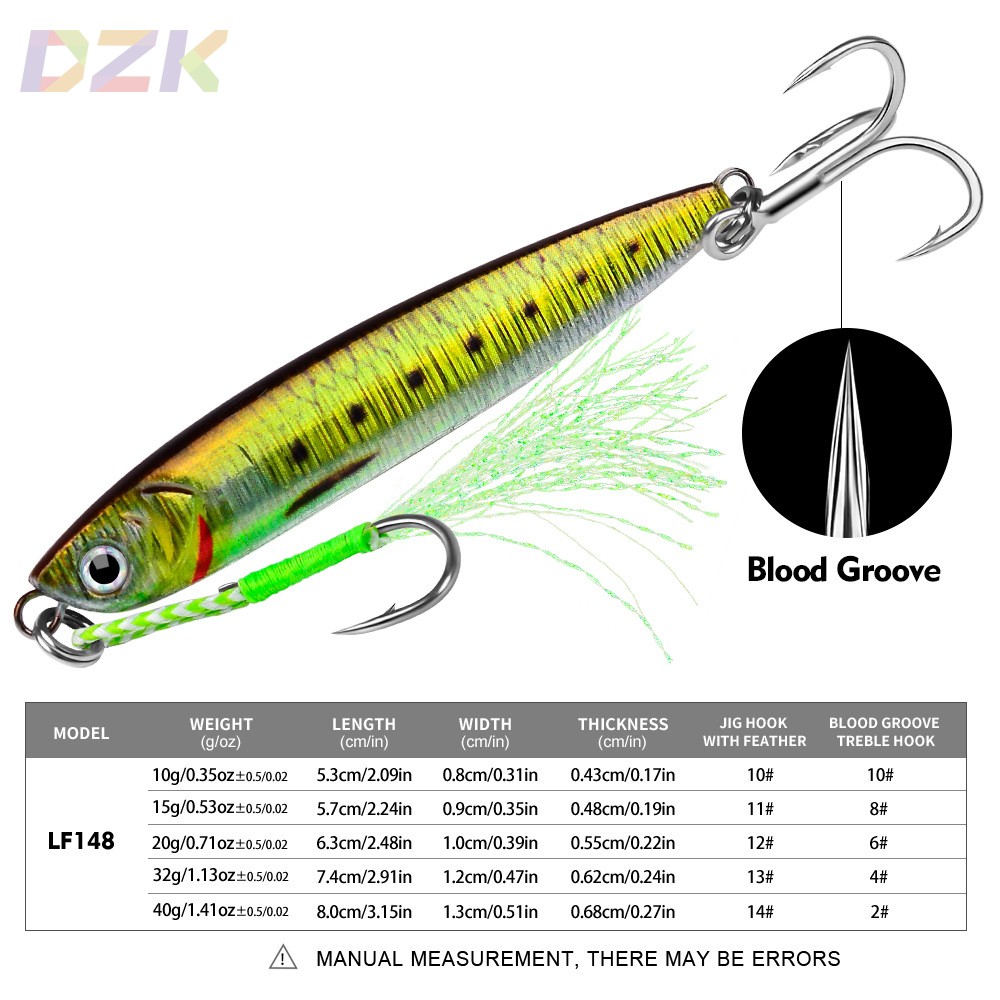 3D打印路亚铁板 仿真路亚饵 远投沉水金属饵 10g-40g快抽铁板铅m9