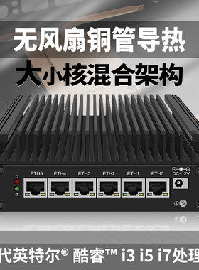 畅网微控奔腾六网2.5G软路由