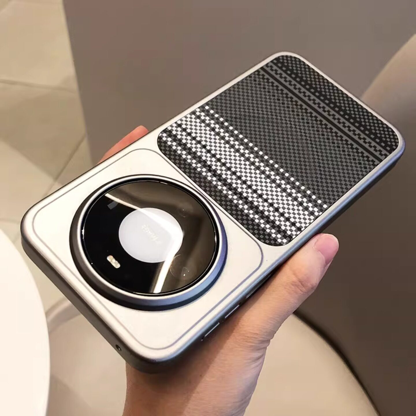 适用于华为mate80pro手机壳新款磁吸凯夫拉纹mate70air高端huawei保护套PU全包超薄mate80promax防摔皮纹秒变