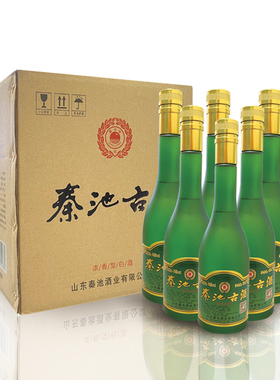 秦池古酒52度500ml*6瓶浓香型白酒整箱光瓶口粮酒自饮复古产品