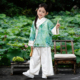 古风古装 新中式 国风唐装 套装 女孩日常可穿表演服 汉服女童2026新款