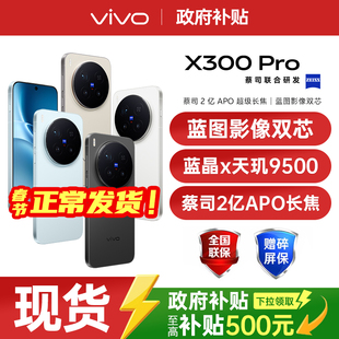 【政府补贴至高500元】vivo X300 Pro 新品旗舰手机天玑旗舰芯片vivo旗舰拍照手机vivo x300pro x200s