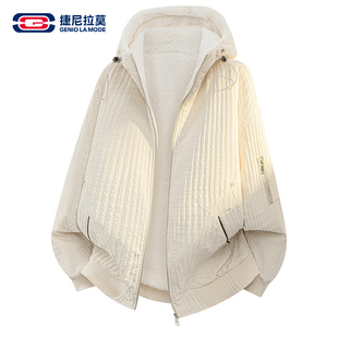 【敖瑞鹏代言】Genio Lamode座山雕棉衣男女冬连帽棉服保暖棉衣