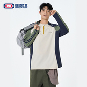 T恤男女圆领套头衫 透气 Lamode秋季 速干新款 敖瑞鹏代言 Genio