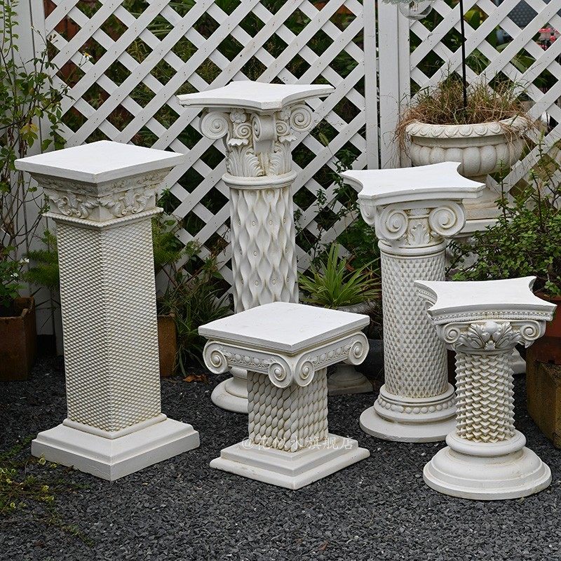 欧式轻奢罗马柱户外庭院摆件别墅门厅花园装饰柱婚庆路引摄影道具,家居饰品,户外/庭院摆件,淘宝优惠券,粉丝福利购,淘宝优惠卷
