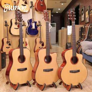 Trumon楚门吉他D25 D50男女初学者民谣单板学生旅行电箱琴850落樱