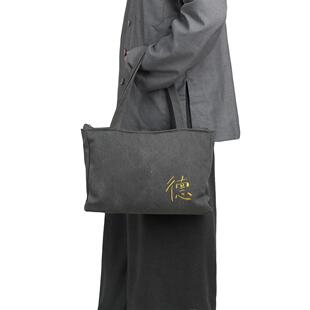 新款海清袋僧包男女款挎包朝山袋居士包曼衣袋三衣袋帆布手提袋手