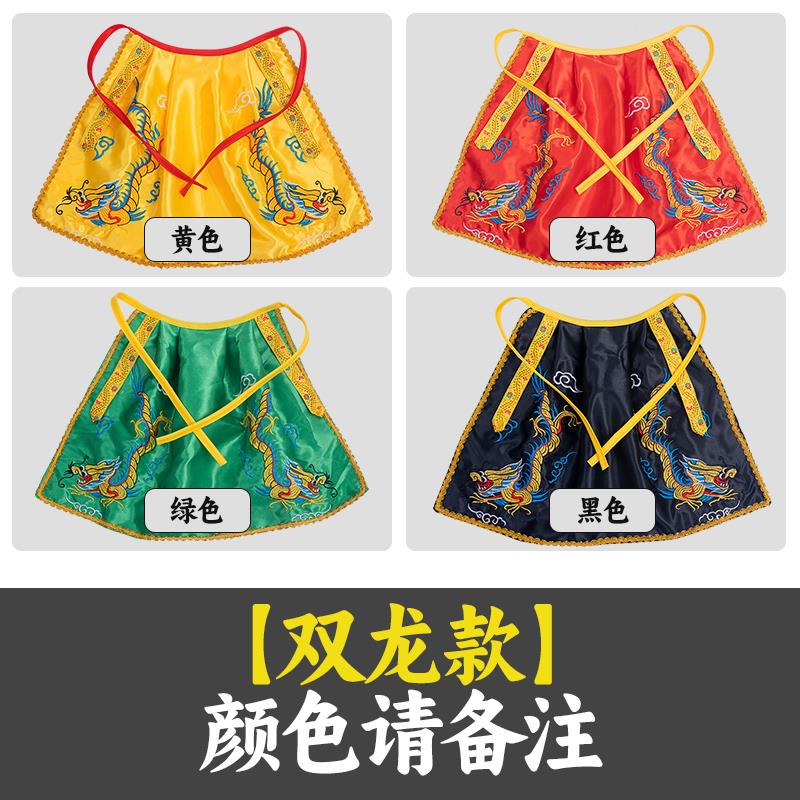 新款神像小披风观音菩萨佛像荷花龙凤佛袍佛衣神像财神关公斗篷披