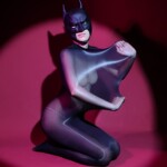 无缝油光丝滑睡袋全透明性感全包丝袜8D镜面反光透视912针马油袜