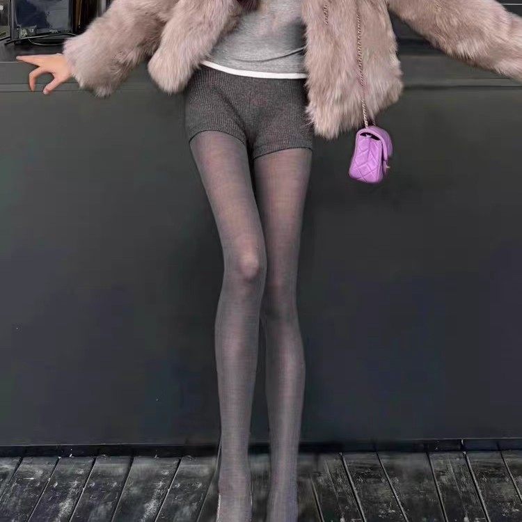 漫画腿高级平板灰色打底袜轻薄款显瘦美腿微透连裤袜踩脚外穿百搭,女士内衣/男士内衣/家居服,连裤袜/打底袜,淘宝优惠券,粉丝福利购,淘宝优惠卷