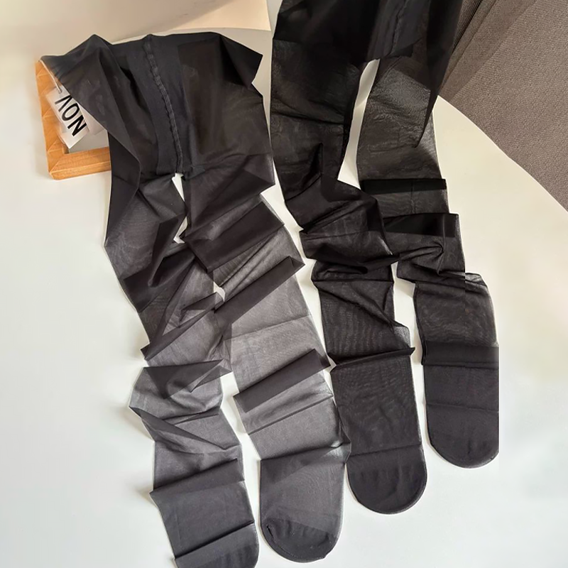 性感无痕透明防勾丝黑丝丝袜