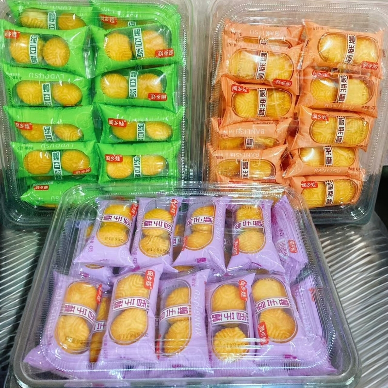 绿豆糕板栗酥传统老式手工糕点