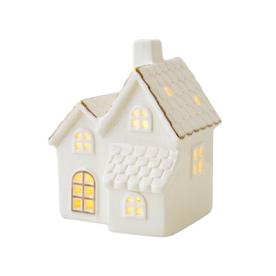 泽阳大别墅陶瓷摆件圣诞礼物