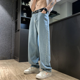 1015-2货号WK379-P45春季街头j简约百搭休闲舒适牛仔男女裤控68，男装休闲裤，星座1015-2