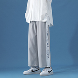 XZ1015-2-A31-P40冰丝薄款休闲裤宽松透气九分裤男-控55，商品下架区，星座1015-2