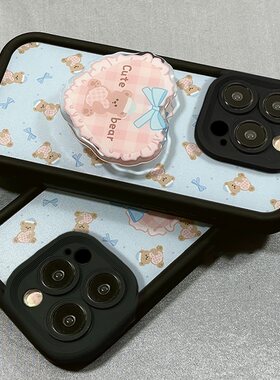 爱心小熊适用华为nova12手机壳