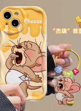 猫和老鼠适用opporeno10手机壳A2pro新款findx3杰瑞k11x/k9s情侣a97/a96/a93s/a72/a58/a11x女reno9/8/7/6/5k