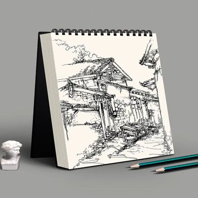 30Sheets 8K 16K Coil Sketchbook Spiral Bound Eco-Friendly Th