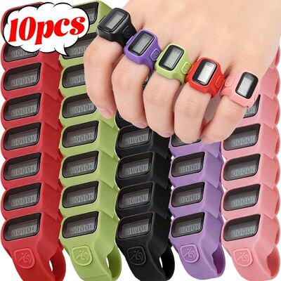 10/1pcs Mini Electronic Finger Counters Digital Display Hand