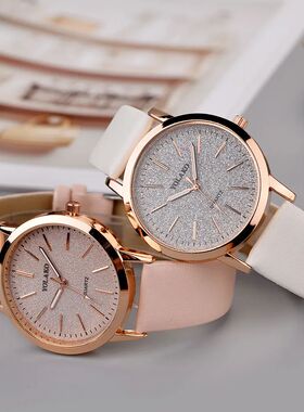 Women's Watches Brand Luxury Fashion Ladies Watch Leather Wa