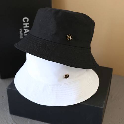 Solid Color Summer New Fisherman Hat Versatile Women Basin H