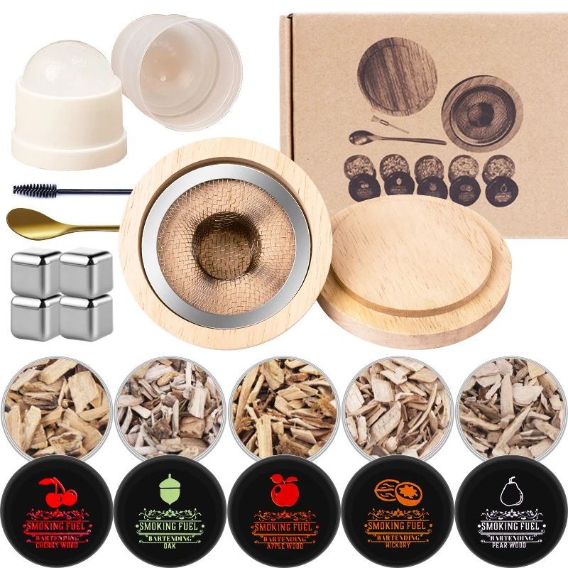 Premium Cocktail Smoker Kit for Whiskey & Bourbon Drinkers -图片