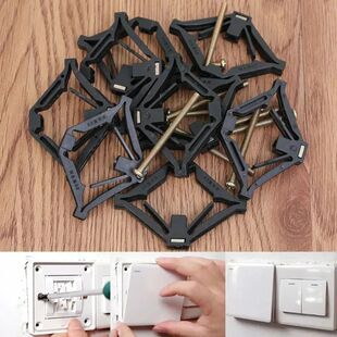 10Pcs Type 86 Cassette Repairer Dark Box Switch Old Socket B