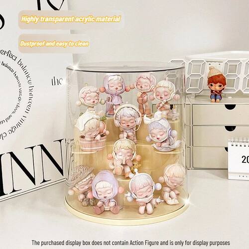 Acrylic Display Storage Case for Action Figure Clear Dustpro